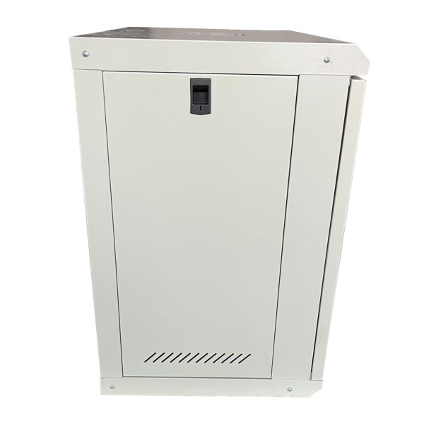 Шафа серверна настінна з полицею GEAR 12U 19'' 530x400x600 мм., Сіра (GWMSN-12U-530-400G)