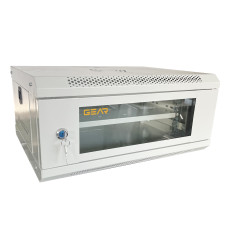 Шафа серверна настінна GEAR 4U 19'' 530x400x240 мм., Сірий (GWMSN-4U-530-400G)