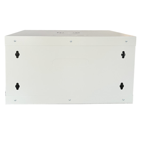 Шафа настінна серверна GEAR 6U 600x600х300 мм сірий із полицею (GWMSN-6U-600-600G)