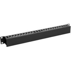 Органайзер кабельний GEAR горизонтальний з кришкою 19"(GO-1U19P)