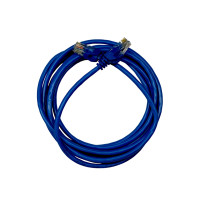 Патч-корд GEAR САТ.5E UTP CU 24AWG 3 м синій (GPC-UTPCURJ45-3BE)