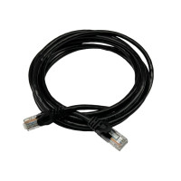 Патч-корд GEAR CAT.5E UTP CCA 24AWG 10 м черный (GPC-UTPCCARJ45-10B)