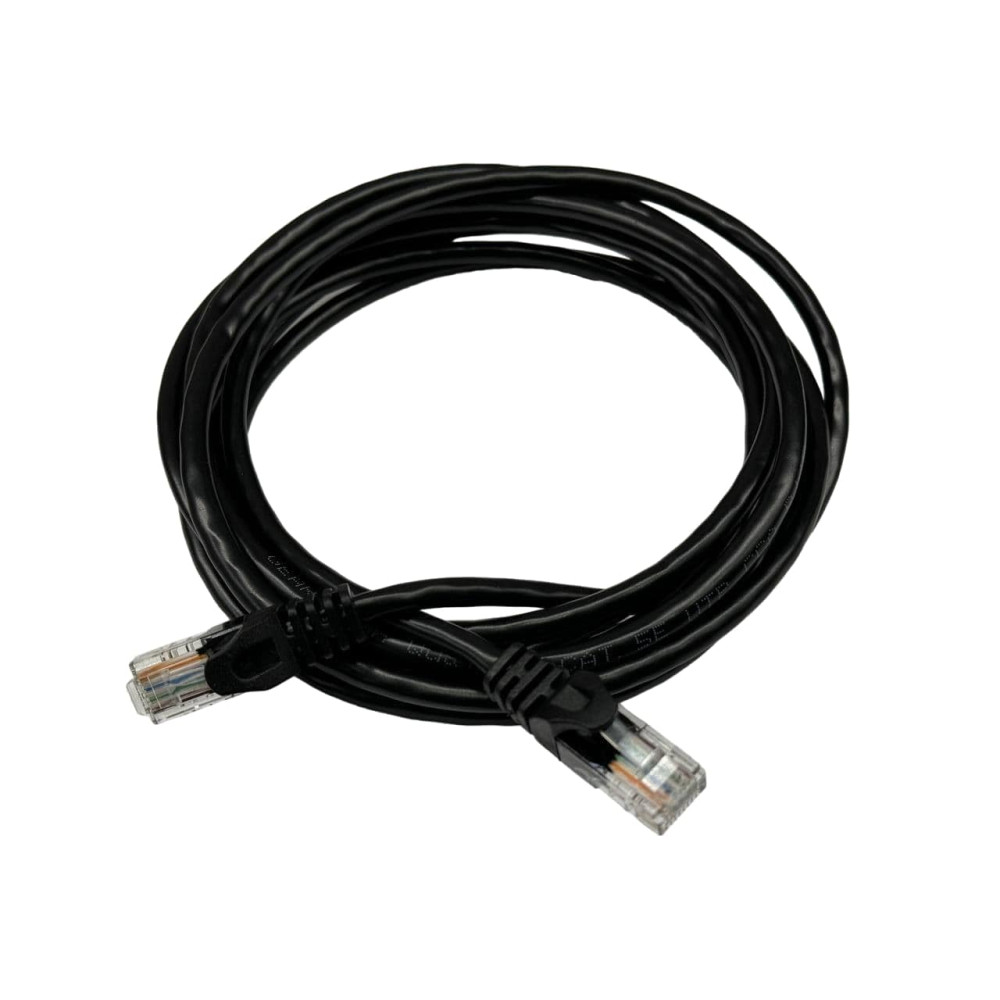 Патч-корд GEAR САТ.5E UTP CCA 24AWG 15 м чорний (GPC-UTPCCARJ45-15B)