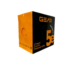 Мережевий кабель вита пара GEAR CAT.5E UTP-COPPER-4Px2x0.51 REELEX (GEC-UTPCUR051305)