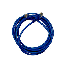 Патч-корд GEAR САТ.5E UTP CCA 24AWG 2 м синій (GPC-UTPCCARJ45-2BE)