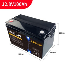 Акумуляторна батарея GEAR LiFePo4 12.8V / 100 Ah (1280Wh) (GB-LiFePo4-12.8-100)