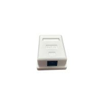 Розетка компьютерная GEAR 1xRJ 45 CAT.5E (липучка та шуруп у комплекті) (GCS-SOCKET1RJ45C5E)