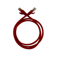 Патч-корд GEAR САТ.5E UTP CU 24AWG 2 м червоний (GPC-UTPCURJ45-2R)